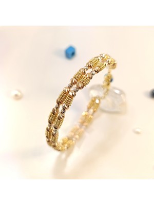 Dorika Toplu Kelepçe Bilezik 14 Ayar Altın Hd Videolu