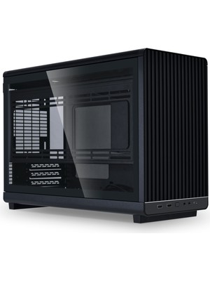 Lian Li Dan Case A3 Siyah Ahşap Cam Panel M-Atx Mi (G99.A3X-WDG.00)