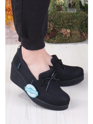 Fort King Jennifer Rahat Hafif Anatomic Insole Taban Dolgu Topuk Kadın Ayakkabı