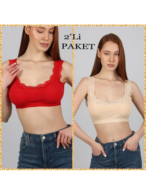 Kadın Büyük Beden Sütyen Bambu Kumaş Rahat Esnek Pamuklu Likralı Içi Petli Toparlayıcı Battal Bambu Kumaş Rahat Yarım Atlet