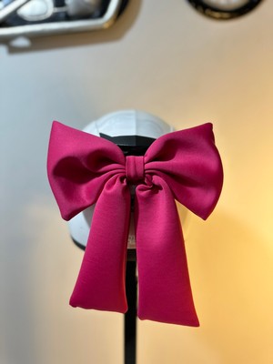 3dpazarıcom Motor & Motosiklet Kask Dış Aksesuarı Pembe Renk Fiyonk