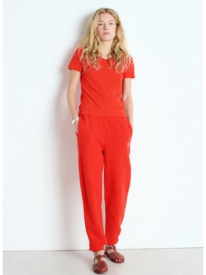 Gül Kurusu Kadın Oversize T-Shirt JAC48VE25_BISOU Vıntag