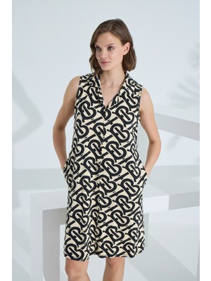 Etoile Bambu Kolsuz Cepli Yazlık Kadın Gecelik 72905