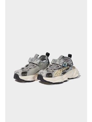 DeFacto Düz Taban Suni Deri Sandalet Erkek Çocuk D8479A825SM