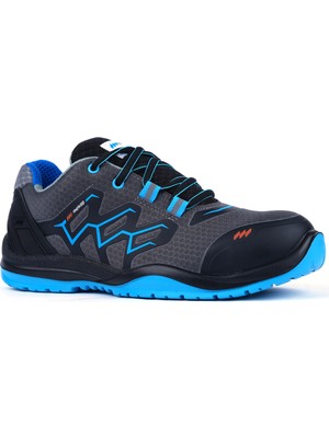 Mekap Neon Rmk-81 S2 Gri Mikrofiber Alüminyum İş Güvenlik Ayakkabısı