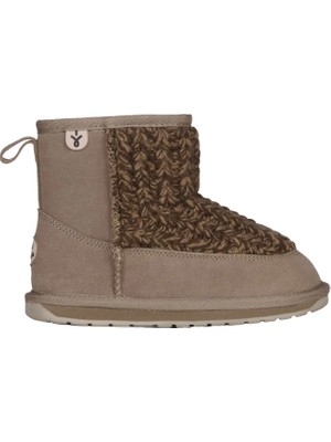 Emu Australia Mauboy Knit Unisex Çocuk Bej Bot