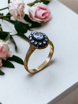Fayra Accessories Oval Kesim Zirkon Taşlı Yüzük