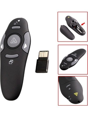 Hubstein Lazer Sunum Kumandası Kablosuz Sunum Kalemi Powerpoint Slayt