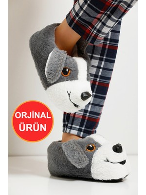 Devida Orjinal Yumuşak Taban Sevimli Köpek Panduf