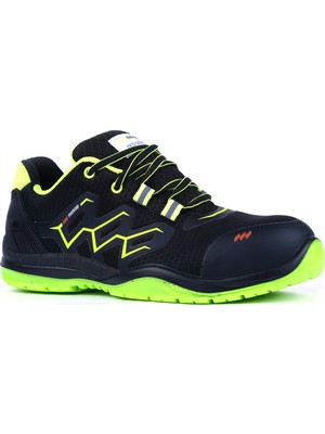 Mekap Neon Rmk-82 S2 Siyah Mikrofiber Alüminyum İş Güvenlik Ayakkabısı