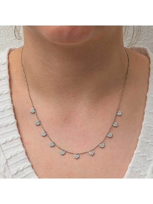 Caseras Gümüş Kalpli Şans Kadın Kolye CSR2181105