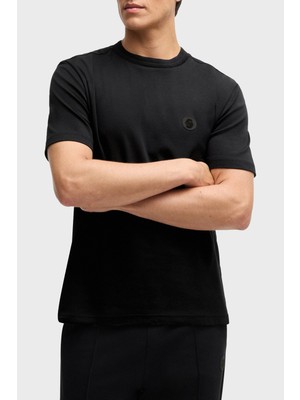 Boss  Pamuk Regular Fit Bisiklet Yaka T Shirt Erkek T Shirt 50531569 001