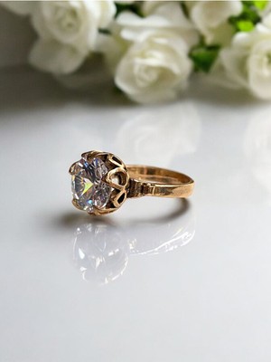 Elmas Montür Zirkon Tek Taş