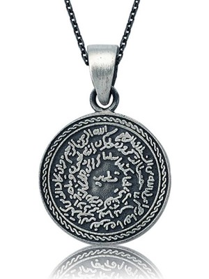 Gümüş Mühr-Ü Şerif Kadın Kolye CSR2180422