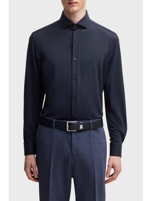 Boss Esnek Jarse Slim Fit Uzun Kol Gömlek Erkek Gömlek 50533393 404