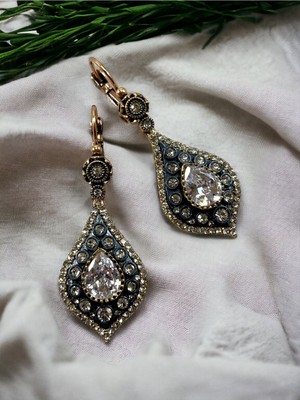Fayra Accessories Elite Elmas Montür Küpe