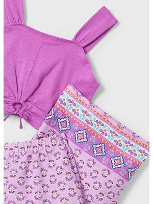 Mayoral 4-10 Yaş Pembe Pantolonlu Takım - Pembe
