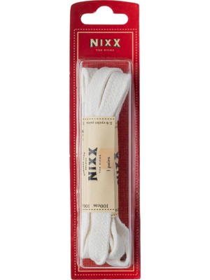 Nixx NX302 - Yassı Pamuklu Günlük ve Spor Ayakkabı Bağcığı