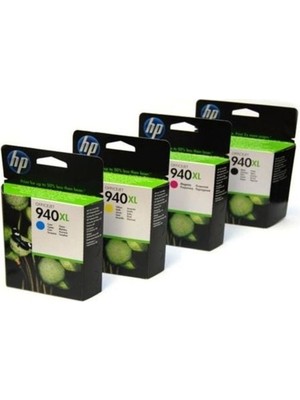 HP 940XL 4 Renk Set Kartuş