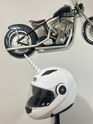 3dpazarıcom Motor & Motosiklet Kask Dış Aksesuar Unicorn Boynuz