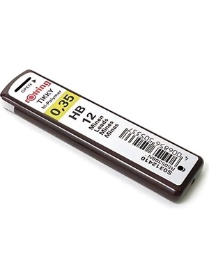 Rotring | 0.3 mm Hb Kalem Ucu, Yüksek Polimer, 12'li Uçlu Kutu