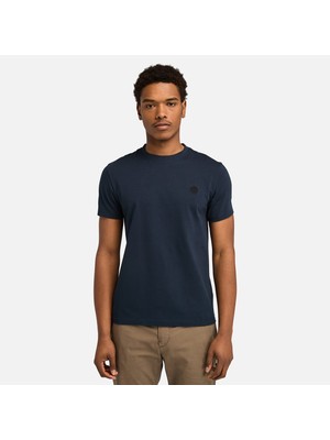 Timberland Dunstan Rıver Short Sleeve Tee Erkek Lacivert Tshirt TB0A2BPRZ021