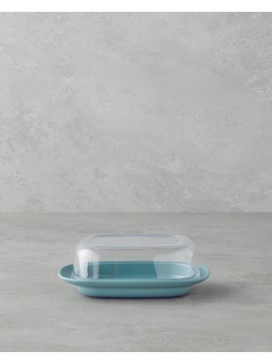 English Home Fausta Plastik Saklama Kabı 17,4 x 12,5 x 6 cm Yeşil