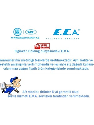 E.C.A Ar Yak Lucia Banyo Bataryası