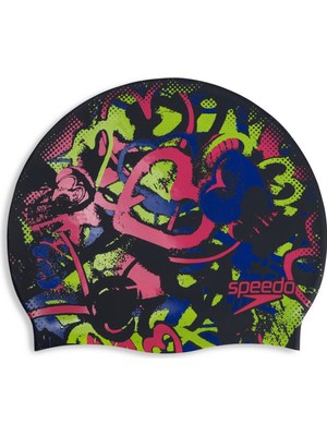 Speedo Slogan Silikon Bone (Renkli 2)