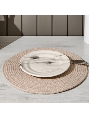 Evidea Soft Avery Supla - Bej - 33x33 cm