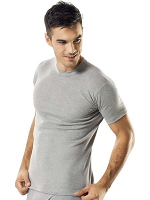 Namaldı 114G Renkli Ribana Erkek O-Yaka Kısa Kol Atlet