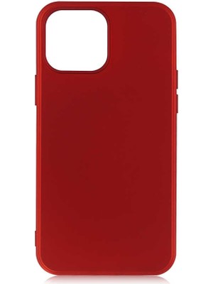 Apple iPhone 13 Pro Max Kılıf Zore Premier Silikon KAPAK-KIRMIZI-8682314163019-MLTD57462
