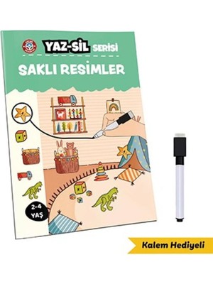 Çocuk Akademi Yaz Sil Serisi Saklı Resimler