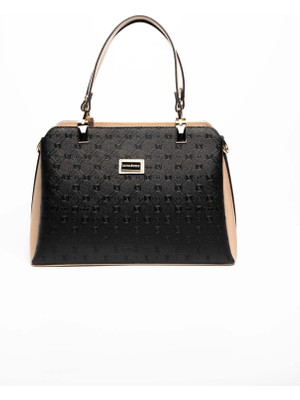 Silver & Polo Siyah - S.nut SP972 Kadın El Çantası