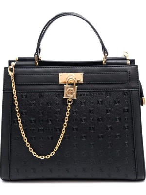 Silver & Polo Siyah - Siyah SP1166 Kadın El Çantası