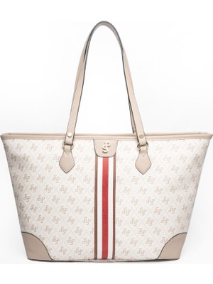 Silver & Polo Bej - Kum SP1169 Kadın Omuz Çantası