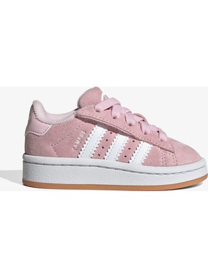 Adidas Originals JP5508 Campus 00s Comfort Closure Elastic Lace Shoes Kids Pembe - Beyaz