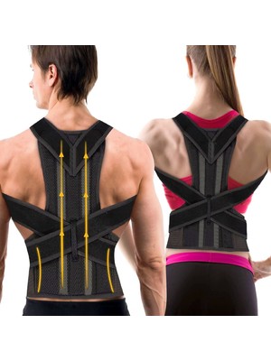 Ankaflex Çapraz Dik Durus Korsesi Kadın Erkek Bel Sırt Omuz Korsesi