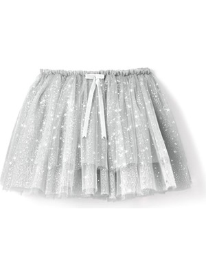 Petit Coral 01-06 Yaş  Kız Çocuk Stardust Tütü Etek - Gümüş