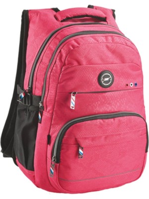 Relaxion 2236 Pembe Astarlı Kumaş Sırt Çantası