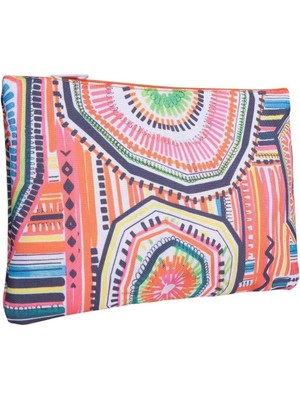 Bilger Kanvas Kivi Portföy Makyaj Çantası