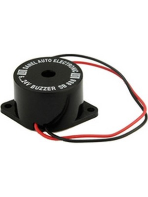 Sanel 6V-24V Buzzer Korna (Kesik Sesli) 85 Db