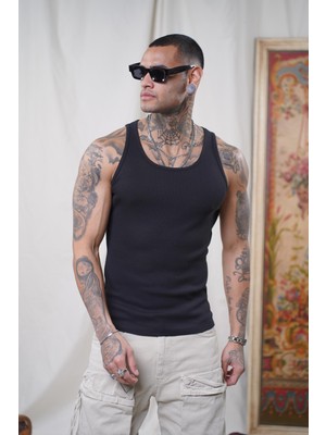 Slim Fit Kaşkorseli Esnek Düz  Erkek Sporcu Atlet