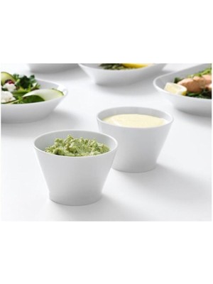 IKEA Çerezlik,sosluk Porselen Beyaz Kase 10 cm 2 Adet Set