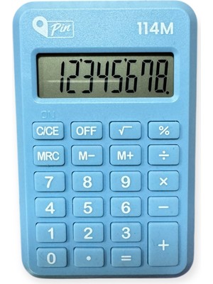 Cmk Pin 114 Cep Boy 8 Haneli Hesap Makinesi