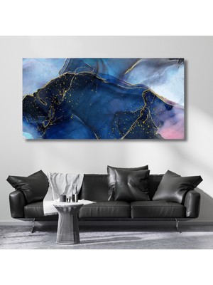 Artarilion Kanvas Tablo Dijital Baskı Mermer Deseni Görünümlü Soyut Tablo Ev Dekoru