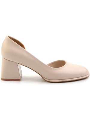 Bambi Ten  Kadın Klasik Topuklu Ayakkabı K01231482009