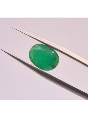 Aries 1.95 Ct 9.2x7 mm Oval Natural Green Emerald, Zambia