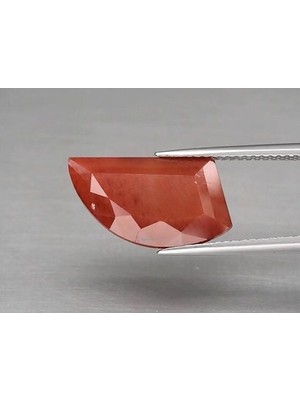 Aries 5.07 Ct 14.5x9.3 mm Fancy Natural Red-Orange Andesine, Africa