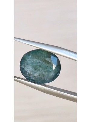 Aries 3.08 Ct 10.7x8.9 mm Oval Natural Emerald Zambia